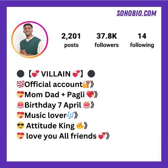 Instagram VIP Bio Stylish Font