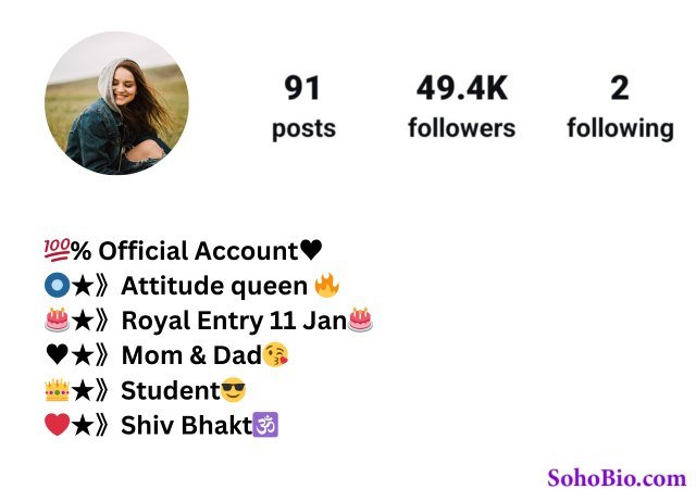 Instagram Bio for Girls