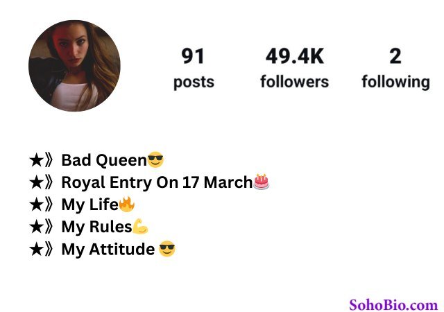 Instagram Bio for Girls