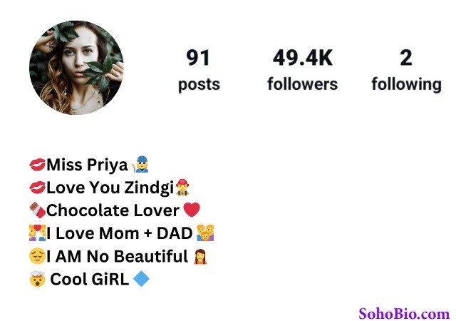 Instagram Bio for Girls