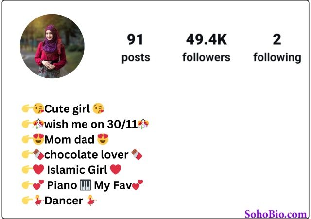 Islamic bio for instagram