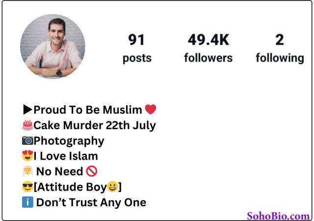 Islamic bio for instagram for boy