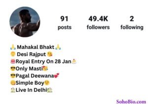 Rajput Bio For Instagram